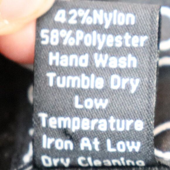 New Clara Sun Woo Black Shimmery Ruffle Sleeve Jacket M - Picture 6 of 6